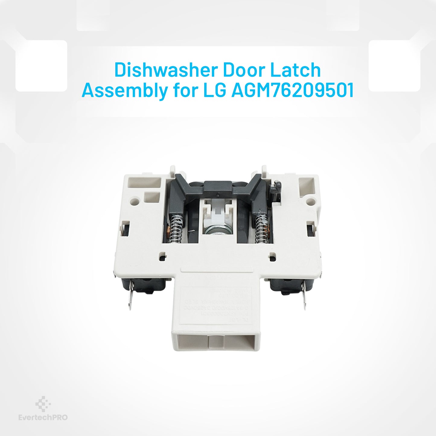 EVERTECHPRO AGM76209501 Door Latch Assembly, Compatible with LG Dishwashers