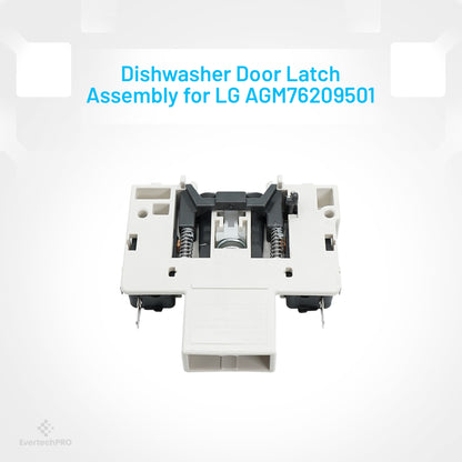 EVERTECHPRO AGM76209501 Door Latch Assembly, Compatible with LG Dishwashers