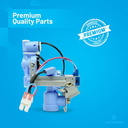 EvertechPRO AJU72992603 Water Inlet Valve Assembly FOR LG Refrigerator AJU72992603