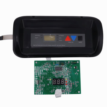 EvertechPRO FDXLBKP1930 Bezel & Keypad Assembly – Compatible with Hayward Universal H-Series