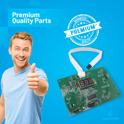 EvertechPRO FDXLBKP1930 Bezel & Keypad Assembly – Compatible with Hayward Universal H-Series