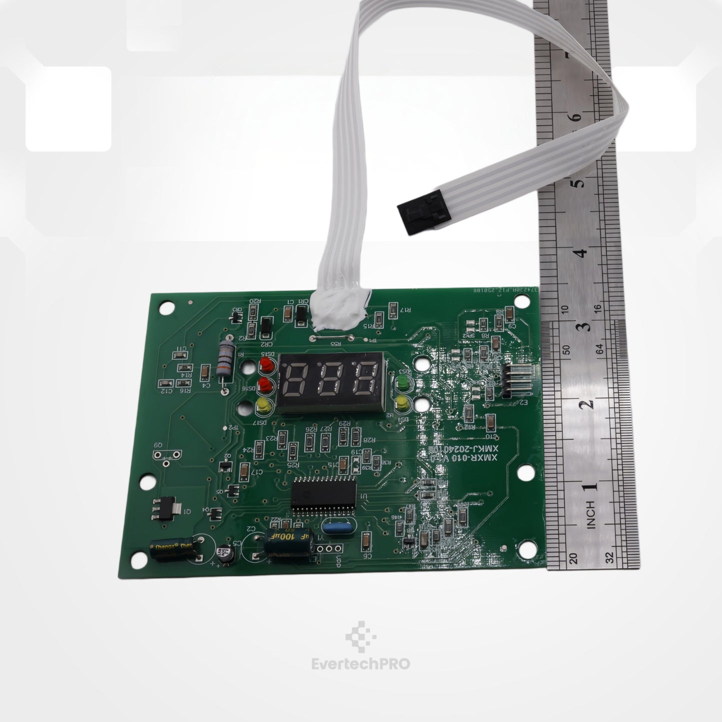 EvertechPRO FDXLBKP1930 Bezel & Keypad Assembly – Compatible with Hayward Universal H-Series