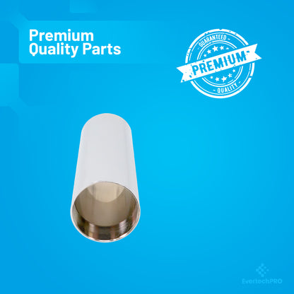 EvertechPRO Shower Escutcheon/Sleeve, 3-5/8" Long, 1-1/8" Diameter, Chrome Brass, for Gerber