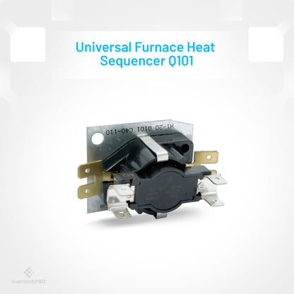 EVERTECHPRO Q101 Sequencer 1 Switch and Turns on at 1-20 Seconds, and Off at 40-110 Seconds