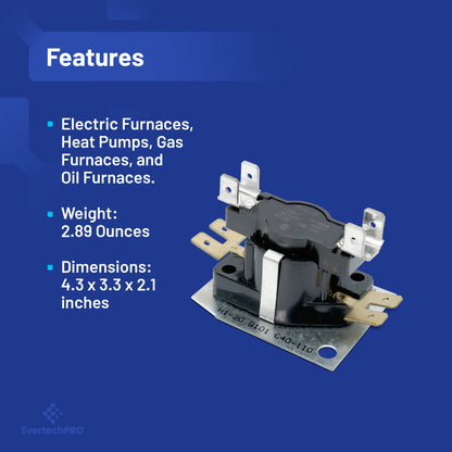 EVERTECHPRO Q101 Sequencer 1 Switch and Turns on at 1-20 Seconds, and Off at 40-110 Seconds