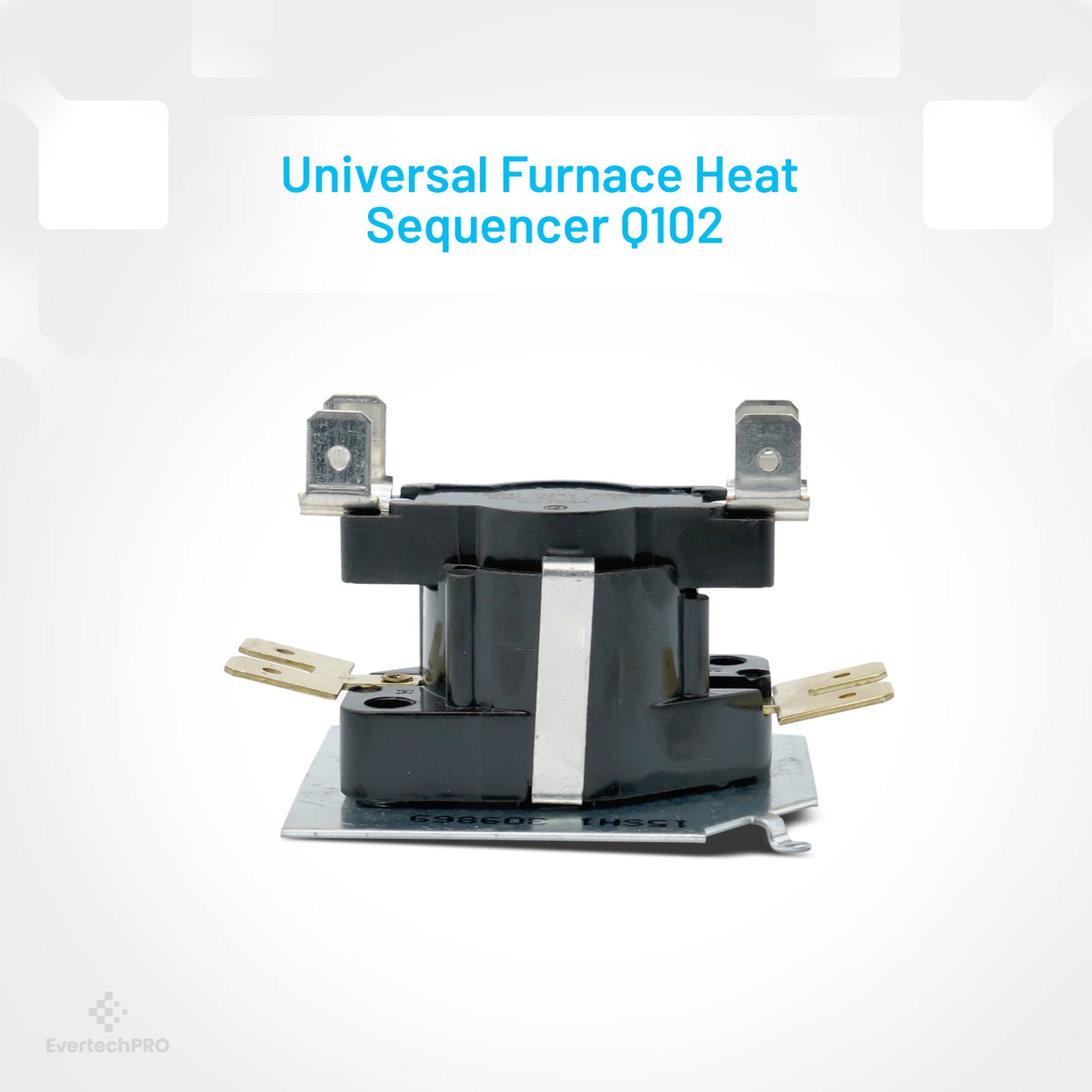 EVERTECHPRO Q102 Sequencer 1 Switch and Turns on at 30-90 Seconds, and Off at 1-30 Seconds