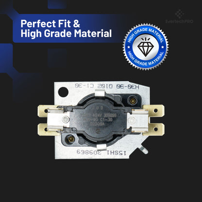 EVERTECHPRO Q102 Sequencer 1 Switch and Turns on at 30-90 Seconds, and Off at 1-30 Seconds