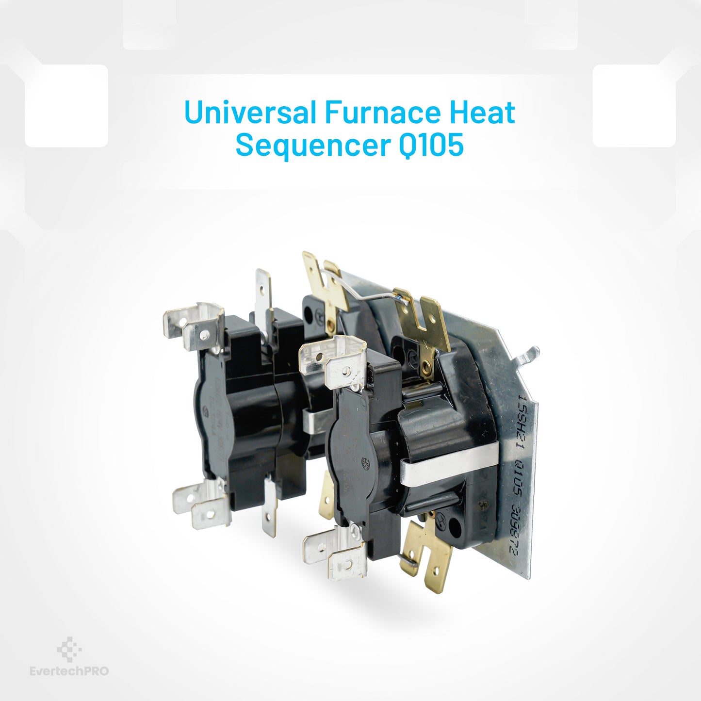 EVERTECHPRO Q105 Sequencer Switches and Turns on at 1-110 Seconds, and Off at 1-110 Seconds