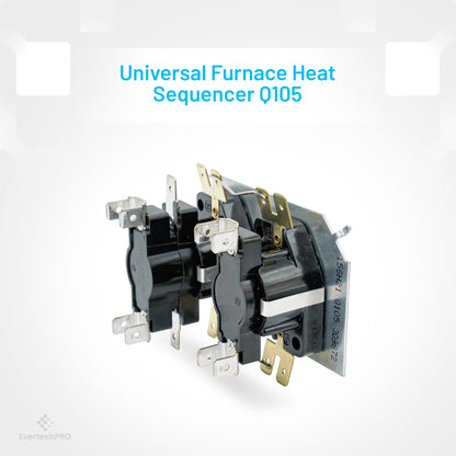 EVERTECHPRO Q105 Sequencer Switches and Turns on at 1-110 Seconds, and Off at 1-110 Seconds