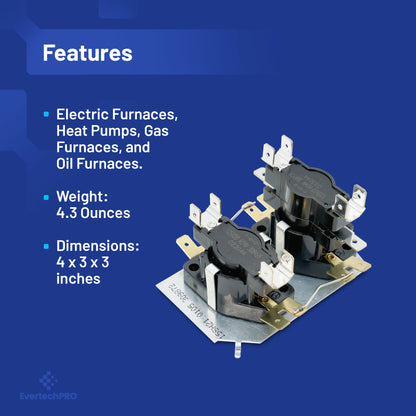 EVERTECHPRO Q105 Sequencer Switches and Turns on at 1-110 Seconds, and Off at 1-110 Seconds