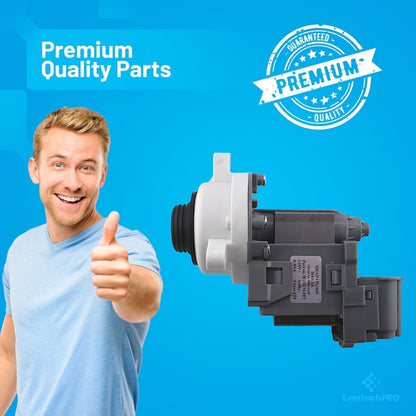 EvertechPRO W10276397 Washer Pump Water Replacement for Whirlpool WPW10276397 WPW10276397VP