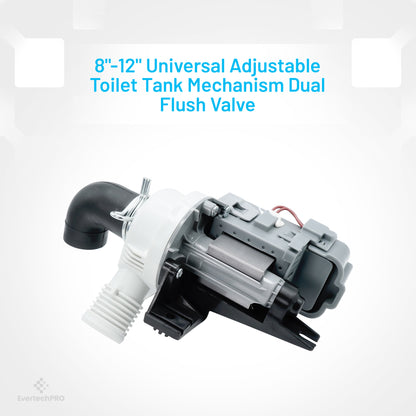 EvertechPRO W10536347 Pump-Water Replacement for Whirlpool Washer W10217134 W10049390 8542672 W10155921