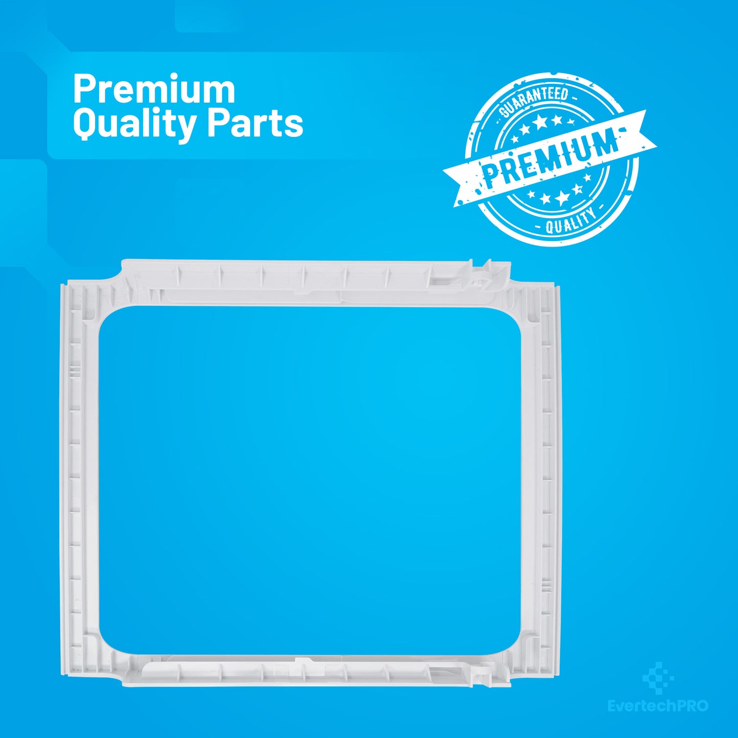 EVERTECHPRO W10861519 W10628698 Deli Drawer Hanger, Refrigerator Meat Drawer Shelf, Compatible with Whirlpool WRT311, WRT318, WRT148