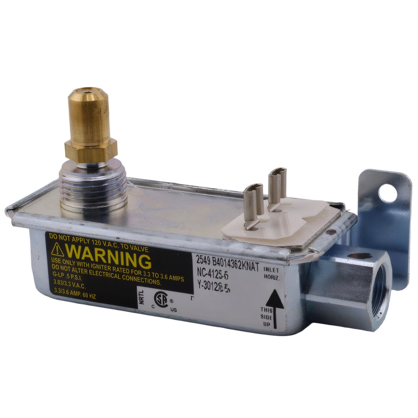 WB19K31 Gas Oven Safety Valve OEM GE/Hotpoint/Kenmore, Dual Gas, 183D5746G001