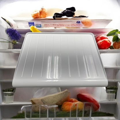 EVERETCHPRO WR32X10398 WR32X1094 Refrigerator Crisper Drawer Cover, 24.5 x 18.6 Inches, White