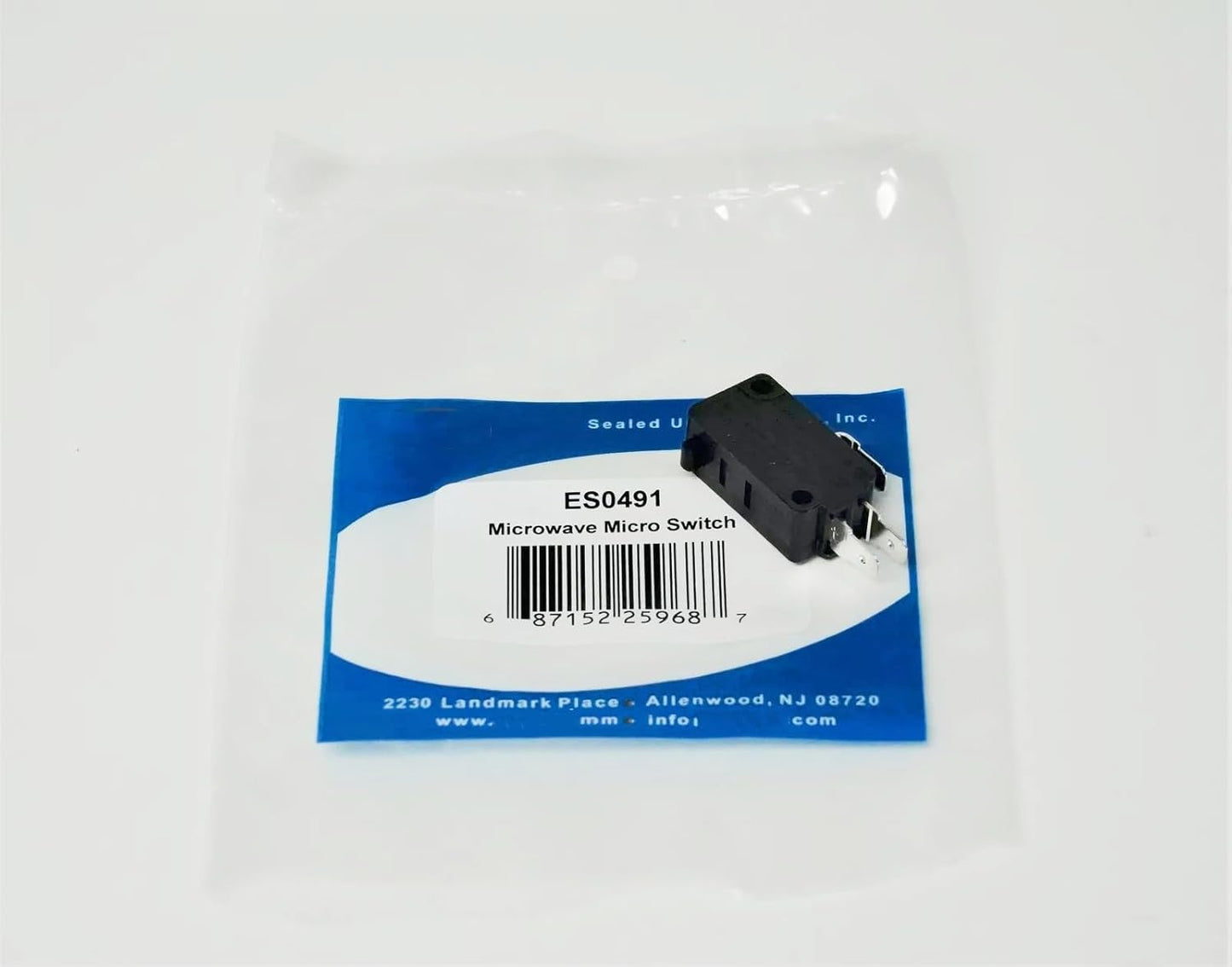 Microwave Door Interlock Lamp Switch SPDT for Supco ES0491 28QBP0491