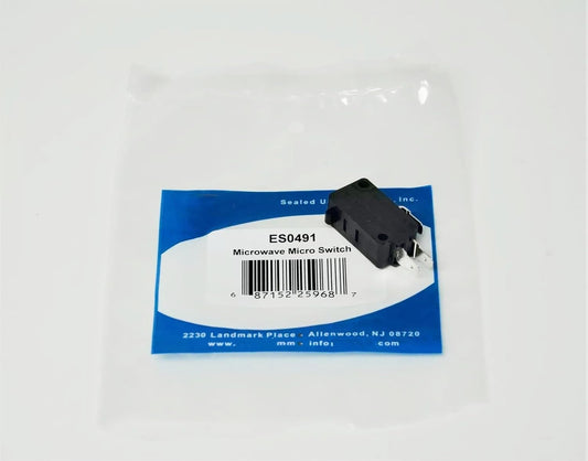 Microwave Door Interlock Lamp Switch SPDT for Supco ES0491 28QBP0491