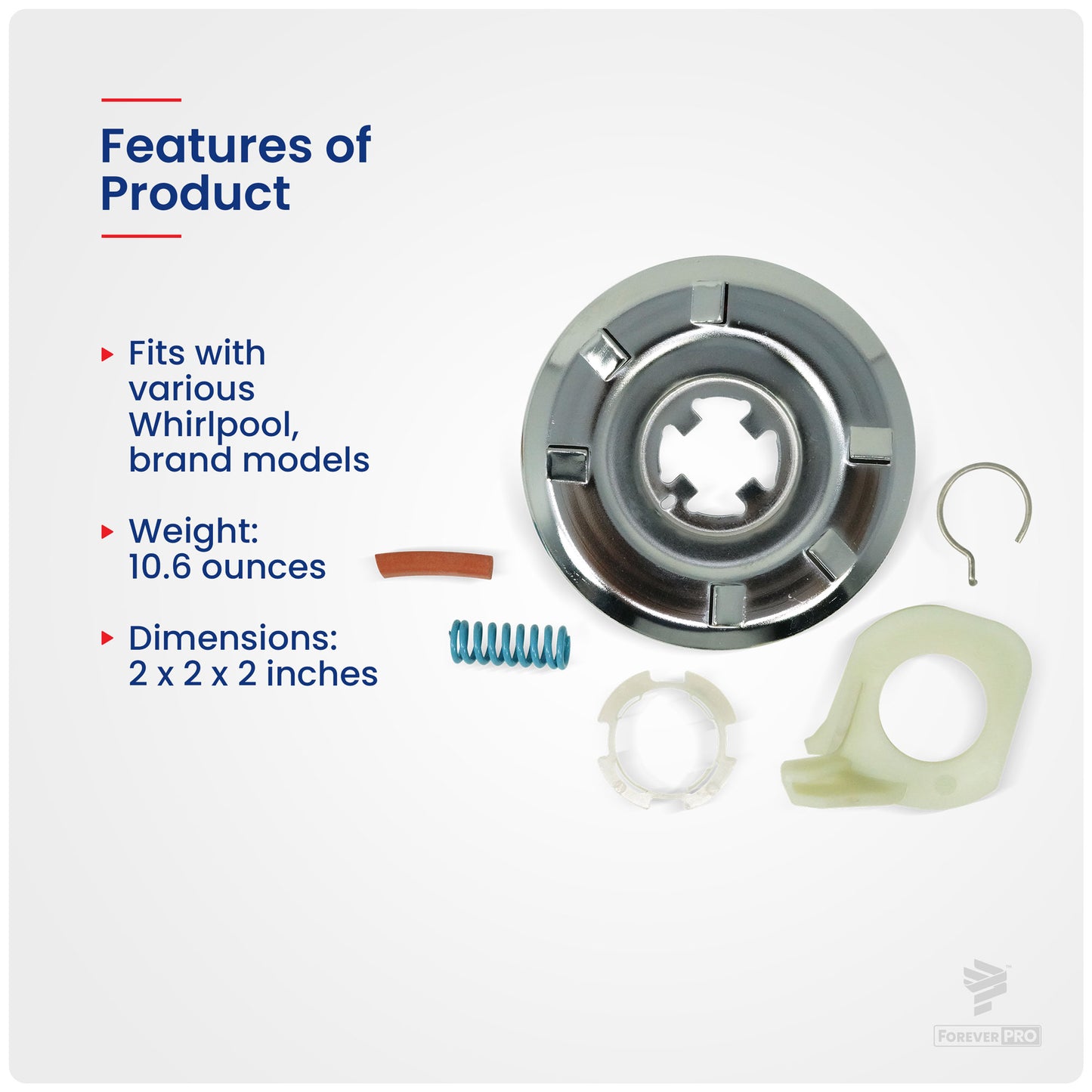 ForeverPRO 285785 Clutch Assembly for Whirlpool Washer 2670 285331 285380 285422