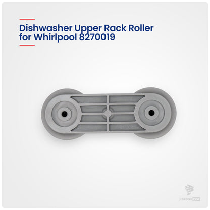 ForeverPRO WP8270019 Dishrack Roller And Axle for Whirlpool Dishwasher 8270019 830966 AH393265 EA393265
