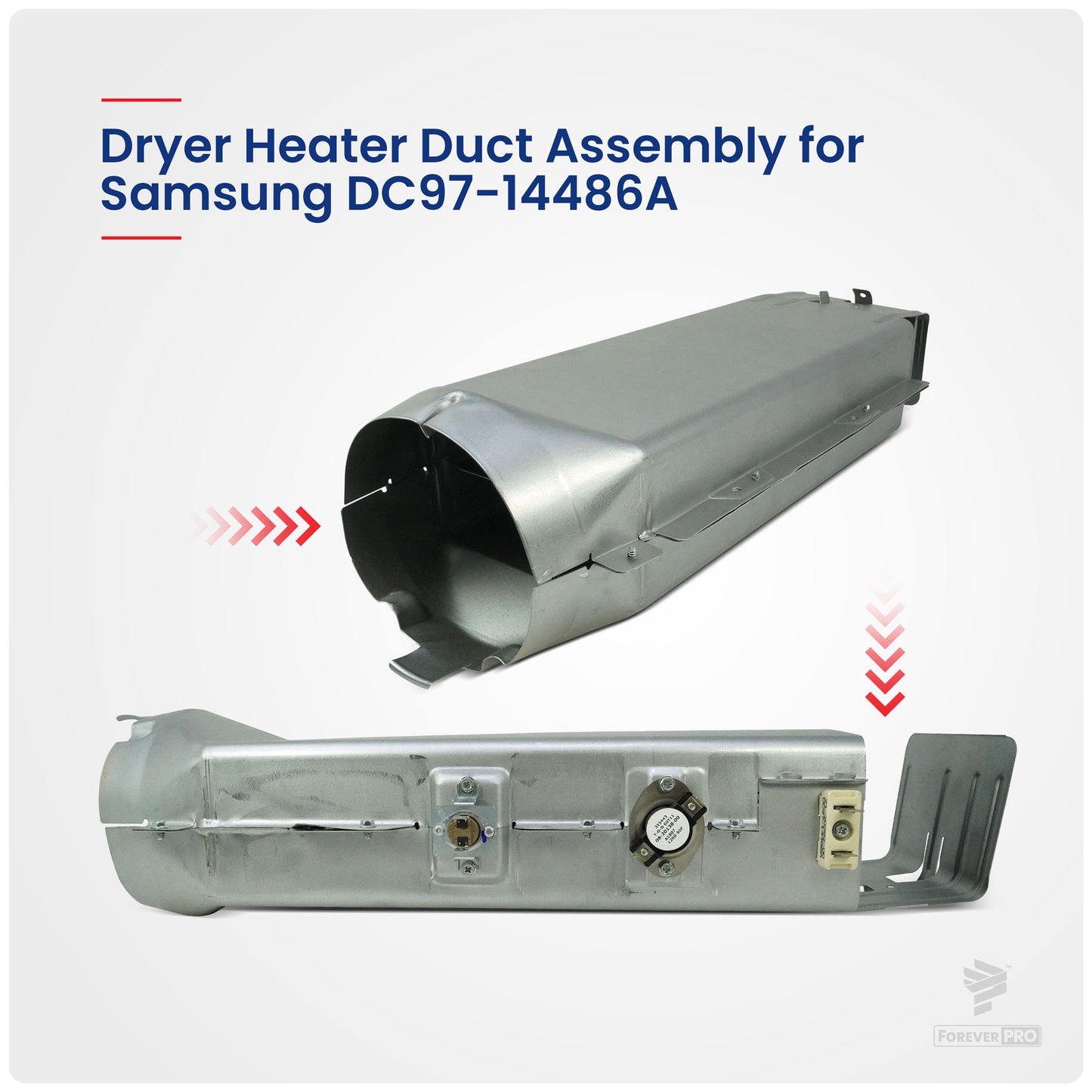 ForeverPRO DC97-14486A Heating Element Assembly for Samsung Appliance DC97-08891A