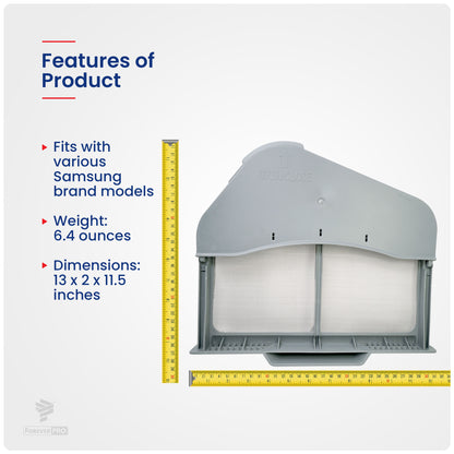 ForeverPRO DC97-16742A for Samsung Dryer Lint Trap Replacement - High-Quality, Durable Dryer Lint Trap Filter Assembly Case - Compatible with Samsung Lint Trap Replacement