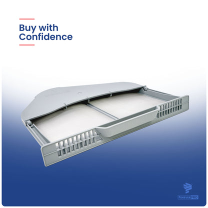 ForeverPRO DC97-16742A for Samsung Dryer Lint Trap Replacement - High-Quality, Durable Dryer Lint Trap Filter Assembly Case - Compatible with Samsung Lint Trap Replacement