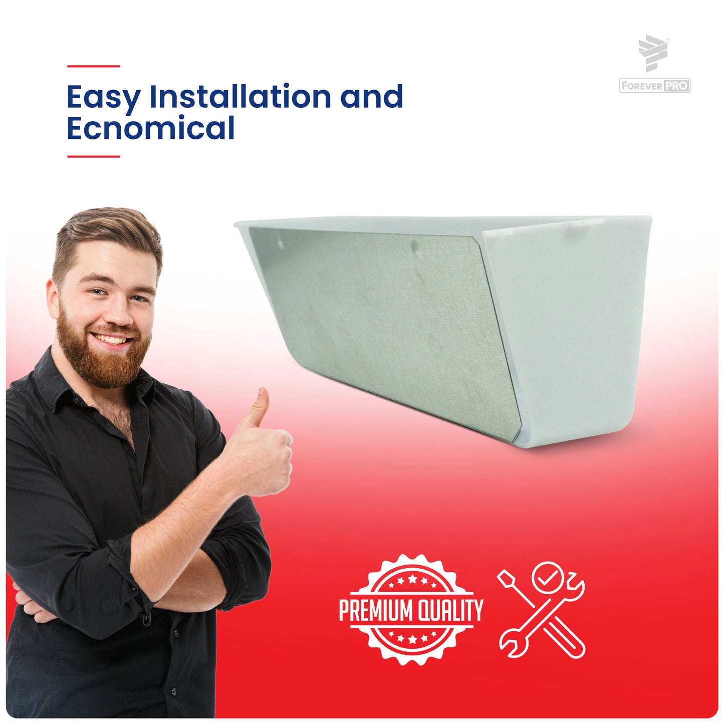 ForeverPRO SNTK7504000 Light Lens for Broan Range Hood 949658 NTK7504000