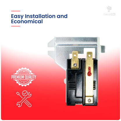 ForeverPRO WP338906 Flame Sensor for Whirlpool Gas Dryer, Gas Sensor for Whirlpool Gas Dryer, Fits Whirlpool Dryer, Compatible with Most Top Brand Dryers 38906 Y303377 303377 14205529