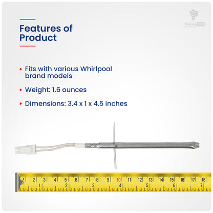 ForeverPRO WPW10131825 Oven Sensor for Whirlpool Wall Oven W10131825 4455636 1449853 AH2180067