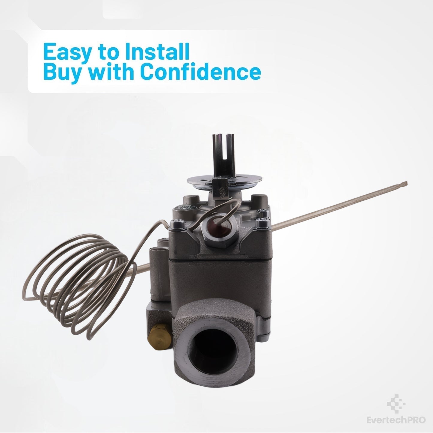 M1005X Gas Oven Thermostat Compatible with – Fits Select Bakers Pride* Deck Ovens – 300–650°F