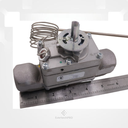 M1005X Gas Oven Thermostat Compatible with – Fits Select Bakers Pride* Deck Ovens – 300–650°F