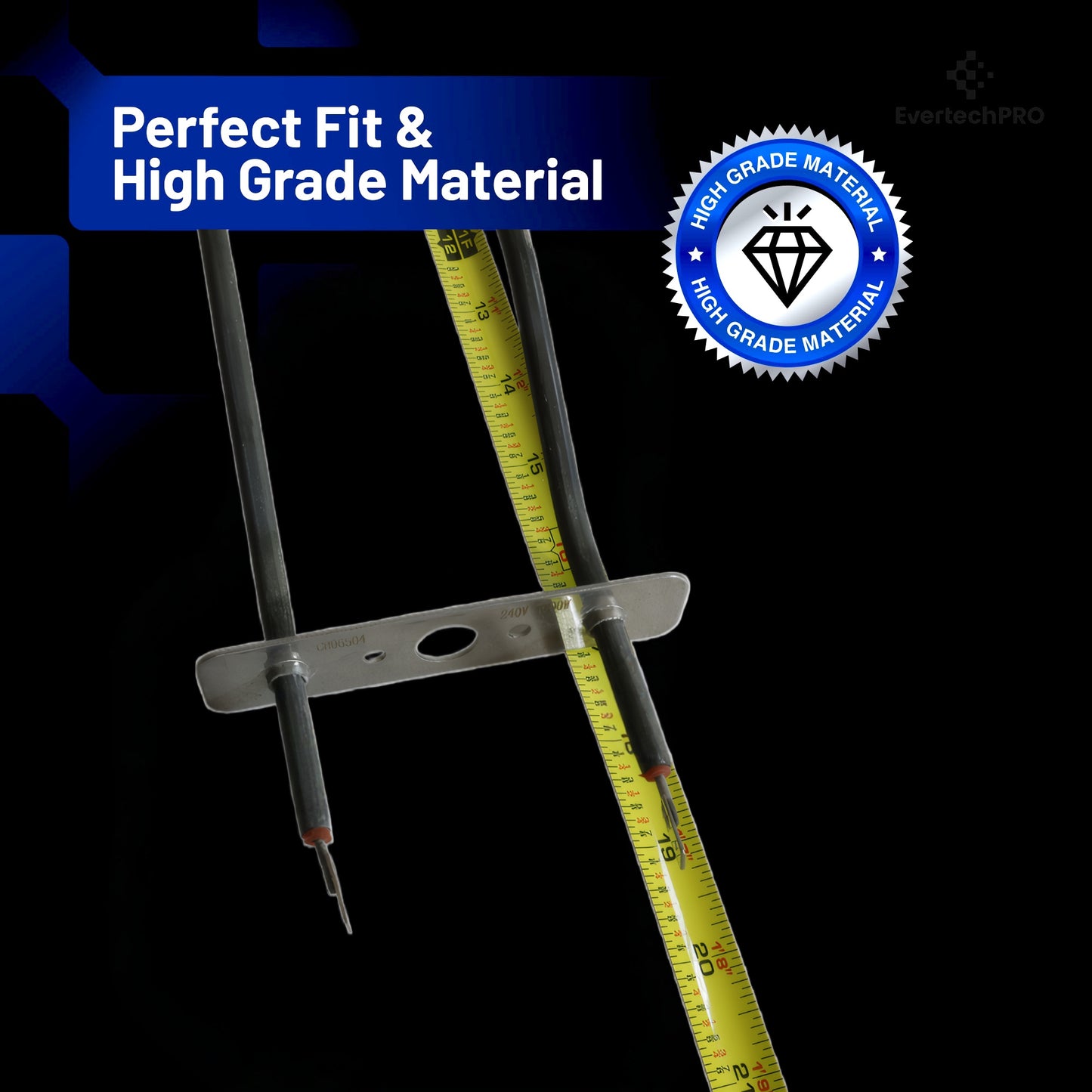 MEE62306504 / MEE62306501 Broil Element Compatible with LG, Electric Range Upper Heater, OEM-Quality Performance