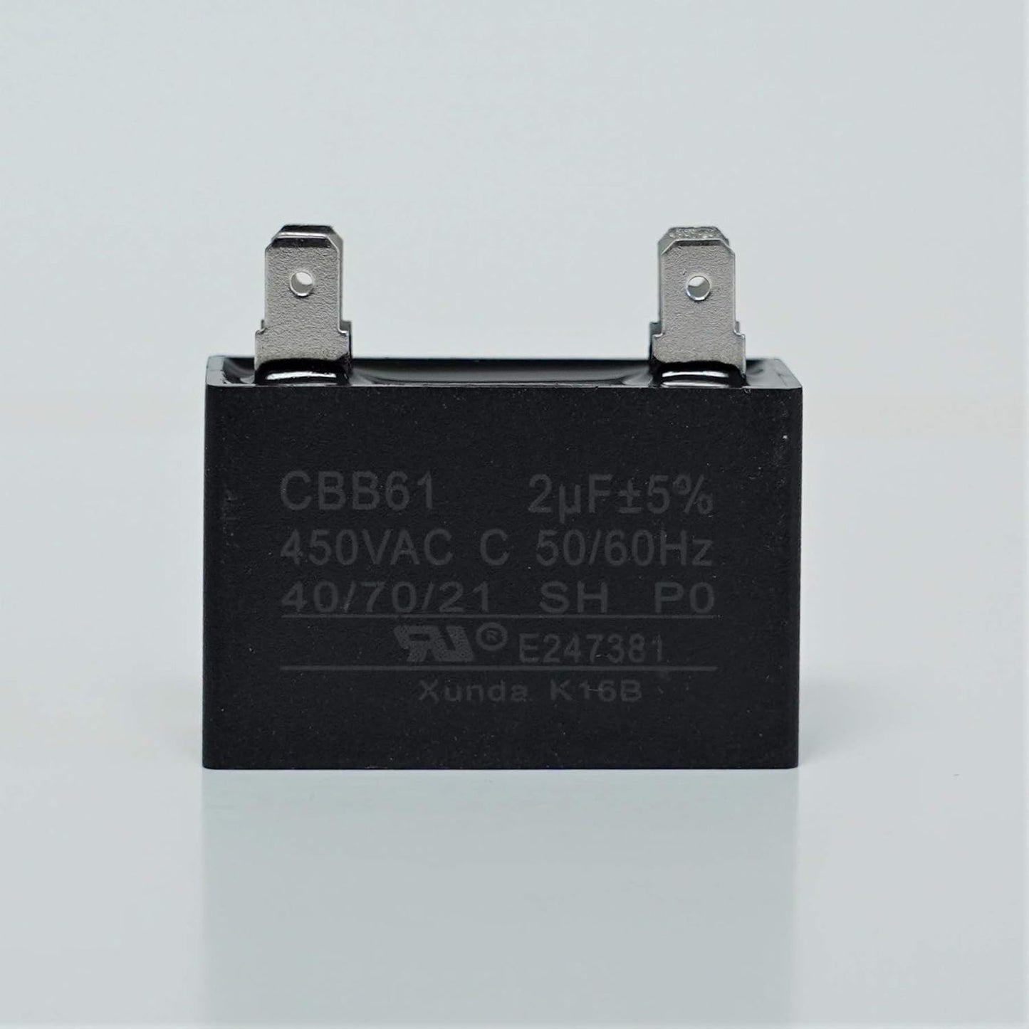 RC2X450 Genuine OEM Supco Minisplit Run Cap 2Mfd 450V