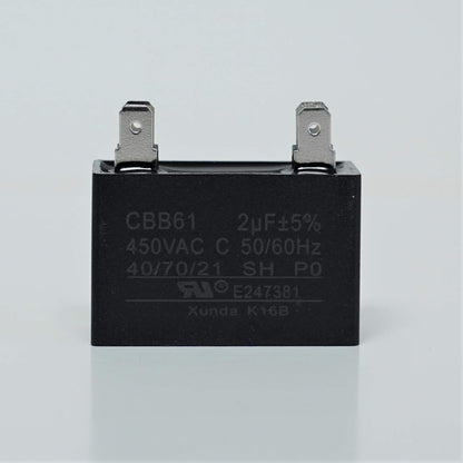 RC2X450 Genuine OEM Supco Minisplit Run Cap 2Mfd 450V