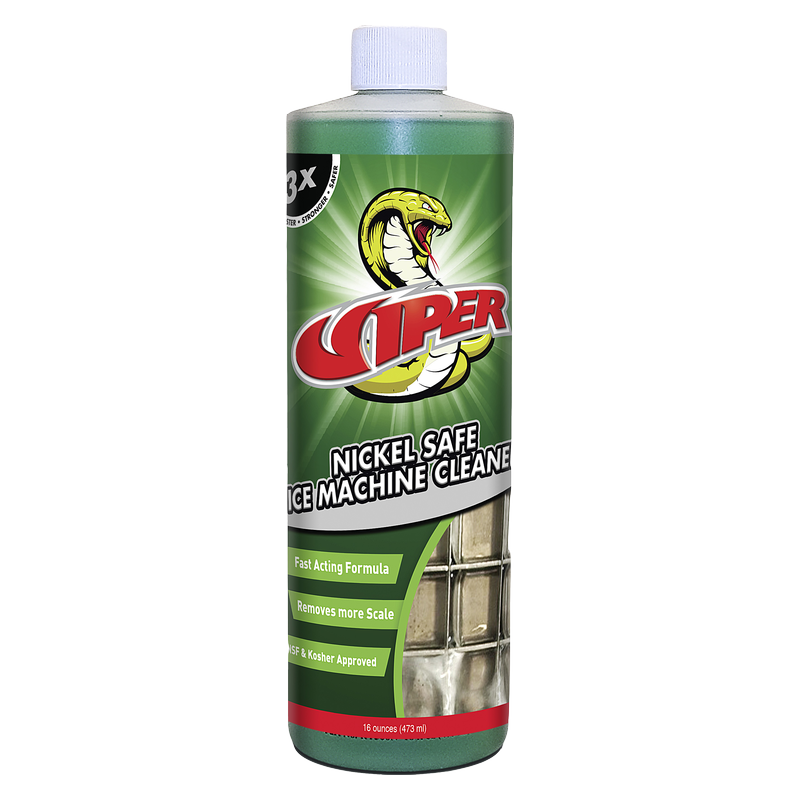 RT500N VIPER NICKEL SAFE ICE MACHINE CLEANER 
 - 16oz