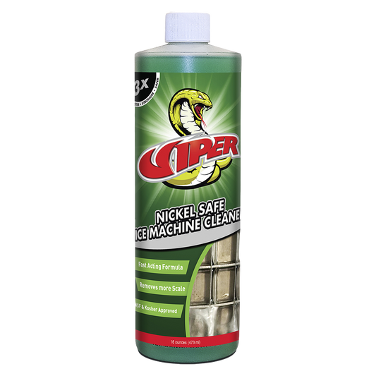 RT500N VIPER NICKEL SAFE ICE MACHINE CLEANER 
 - 16oz