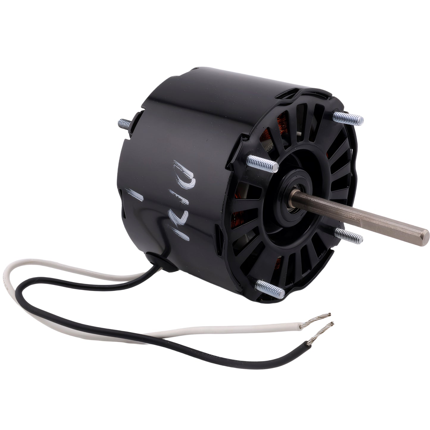 D121 Shaded Pole Motor, 115V, CW Rotation, General Purpose Ventilated Motor