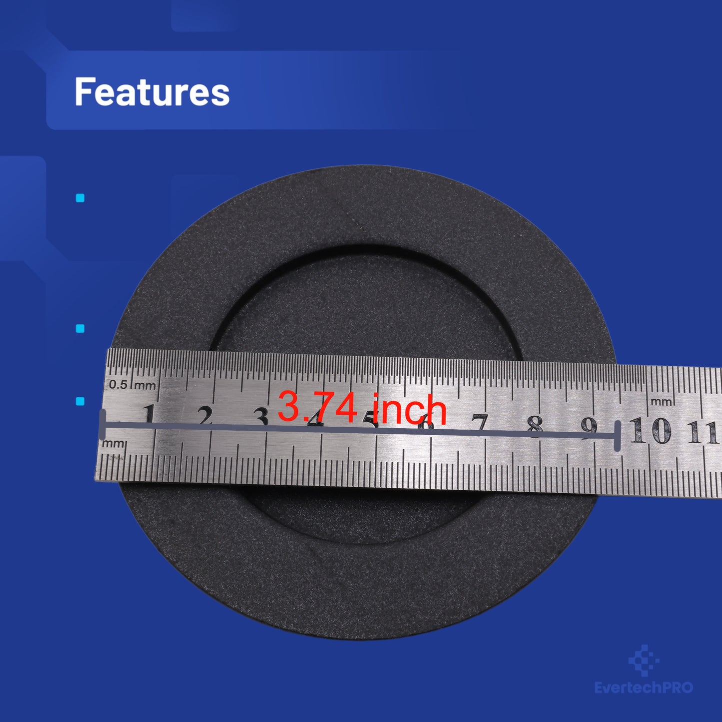 W10183368 Burner Cap OEM – Black Medium 9.5K BTU for Whirlpool May-tag Kenmore Range WPW10183368 W10169798