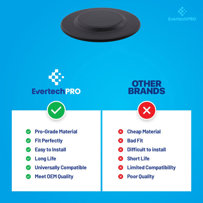 W10183368 Burner Cap OEM – Black Medium 9.5K BTU for Whirlpool May-tag Kenmore Range WPW10183368 W10169798