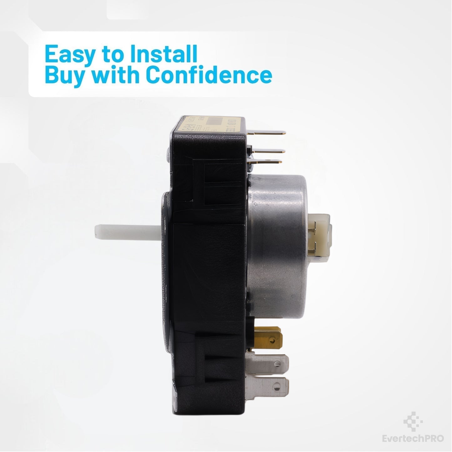EvertechPRO Dryer Timer Replacement for Whirlpool W10185976 1481703 AH2348529 EA2348529 PS2348529