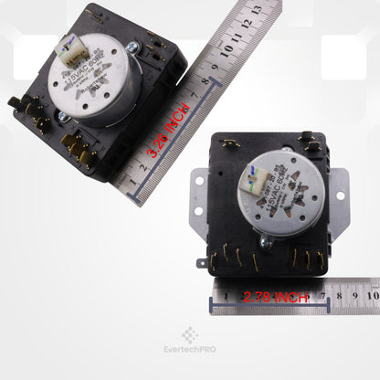 EvertechPRO Dryer Timer Replacement for Whirlpool W10185976 1481703 AH2348529 EA2348529 PS2348529