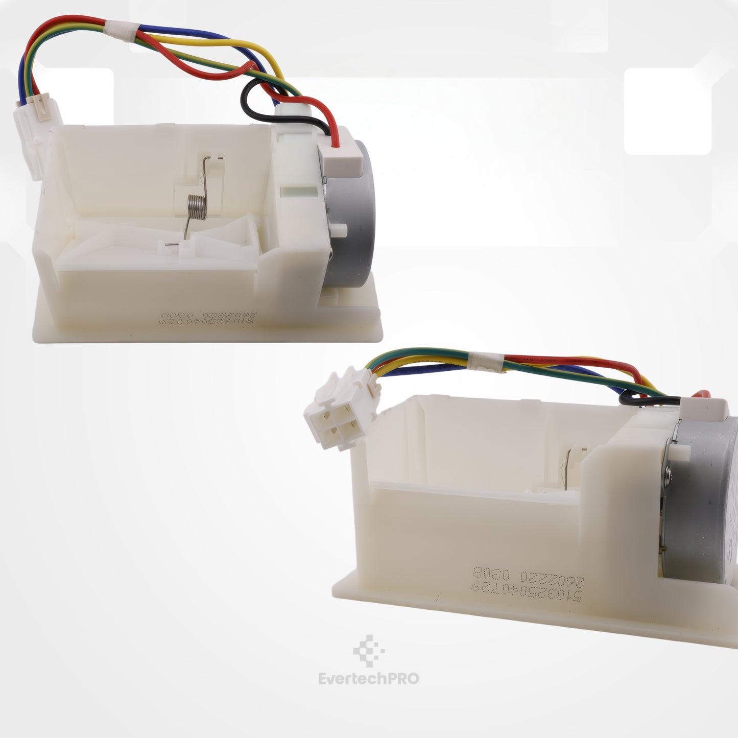 EvertechPRO W10196393 / WPW10196393 Refrigerator Air Damper Control Assembly – OEM-Quality Airflow Regulator Compatible with Whirlpool, KitchenAid, Maytag (120V, ~3.5W)