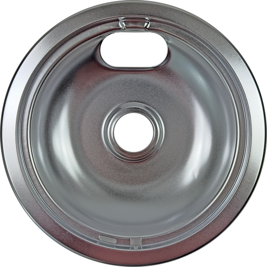 W10196405 8" CHROME PAN for Whirlpool