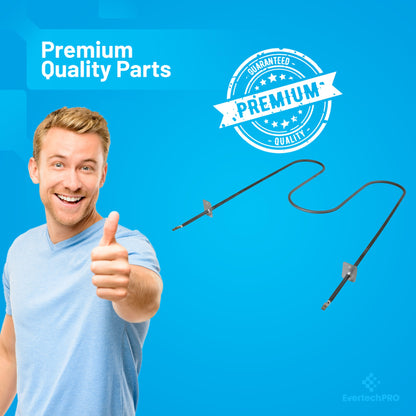 W10201551 / 74004106 Oven Broil Element Replacement, Compatible with Whirlpool & Maytag Electric Ranges, OEM-Quality Performance