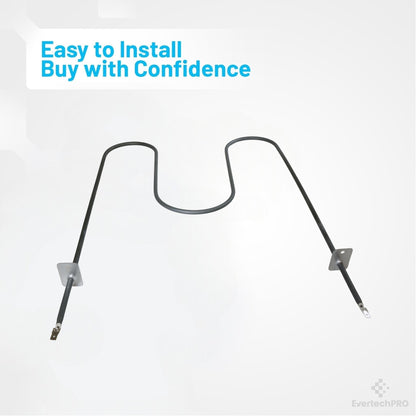 W10201551 / 74004106 Oven Broil Element Replacement, Compatible with Whirlpool & Maytag Electric Ranges, OEM-Quality Performance