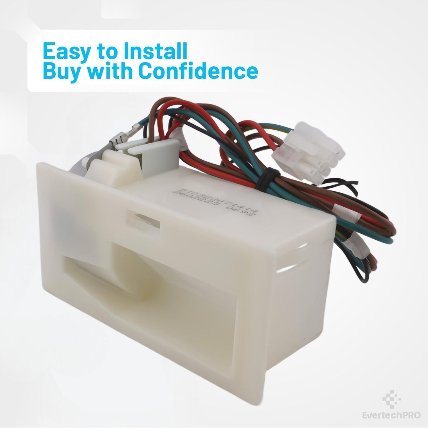 EvertechPRO W10248595 Air Damper Control Assembly – OEM-Quality Refrigerator Air Control for Whirlpool / KitchenAid / Maytag