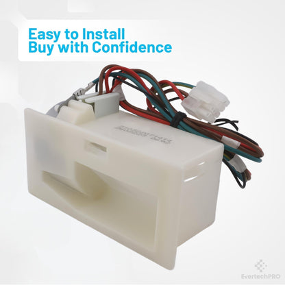 EvertechPRO W10248595 Air Damper Control Assembly – OEM-Quality Refrigerator Air Control for Whirlpool / KitchenAid / Maytag