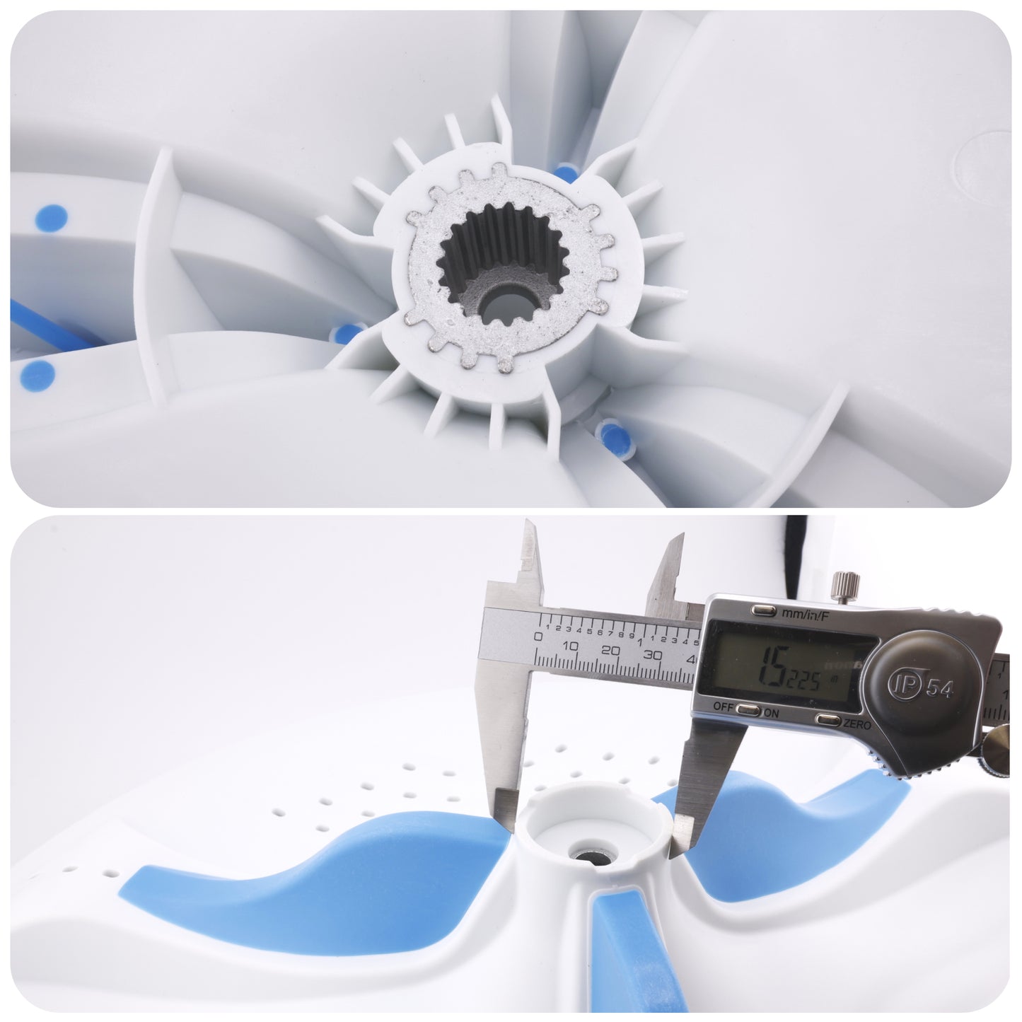 EverTechPro W10752285 Washer Washplate Replacement – Top Load Washing Machine Wash Plate – OEM-Quality Fit & Performance – Durable Agitator Base Plate