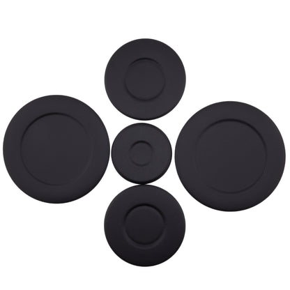 W10832694 Range Gas Stove Burner Cap Set