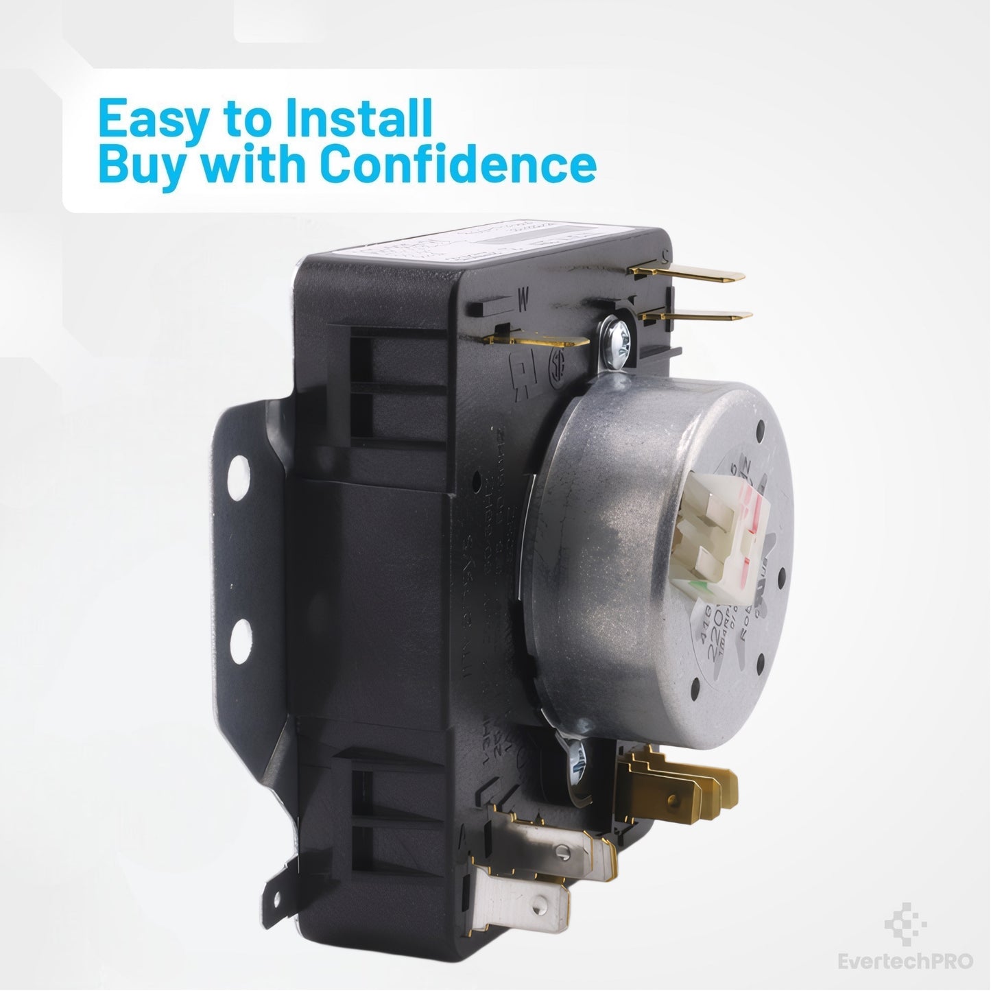 W10894766 / W10185988 Timer OEM Compatible with Whirlpool Kenmore Maytag